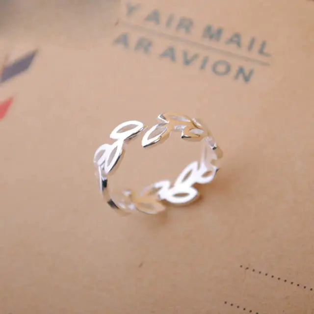 Sterling Silver Leaf Rings for Nature-Inspired Elegance – Unique Gold and Silver Leaf Rings smart-purchase