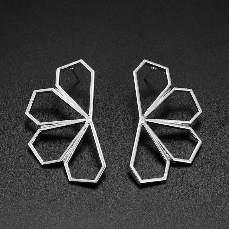 Dangle Hoop Earrings: Flower Dangle Earrings for Women smart-purchase