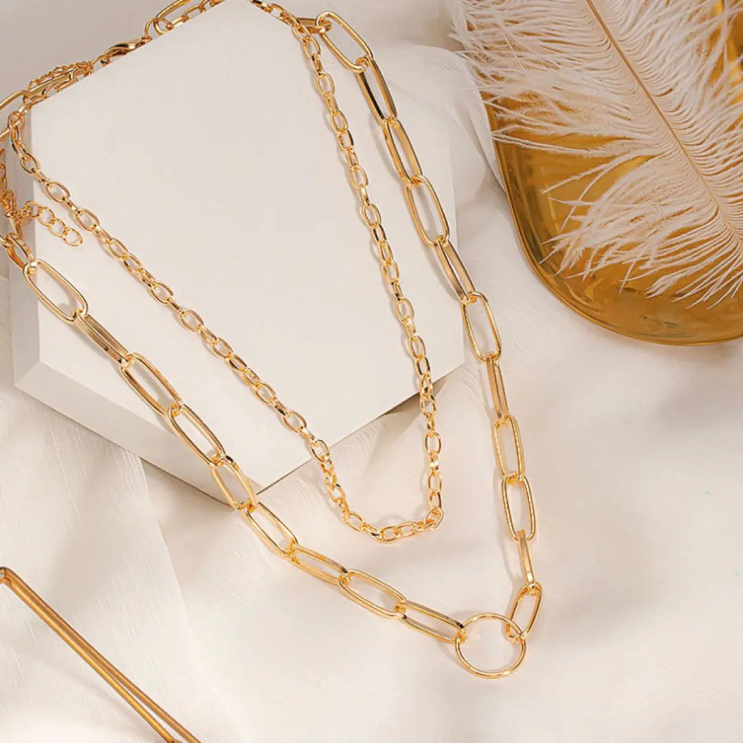 Parker Necklace: Timeless Elegance with a 14k Gold Rope Chain Necklace smart-purchase