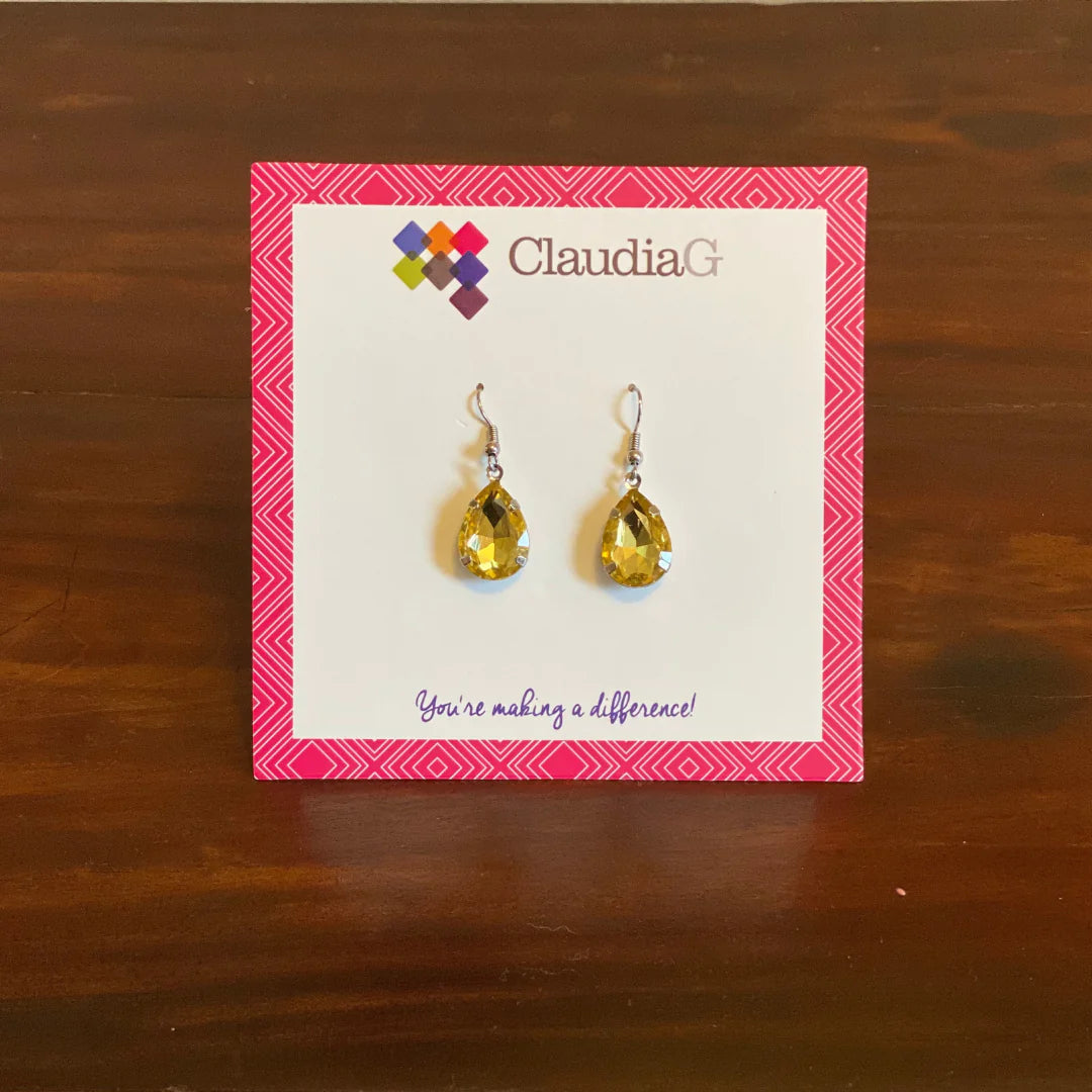 Elegant Drop Earrings with Pearl Drops & Crystal Accents smart-purchase
