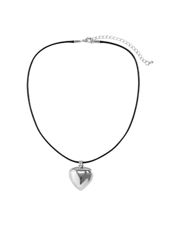 Heart Opal Pendant Necklace: Unique Style with Chrome Hearts Design
