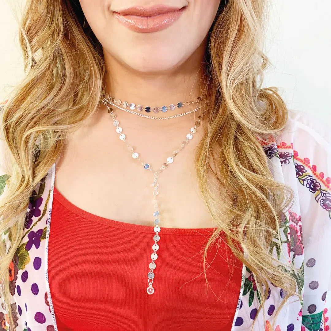 Sterling Silver Necklace with Pendant: Zoey Necklace for Chic & Elegant Style smart-purchase