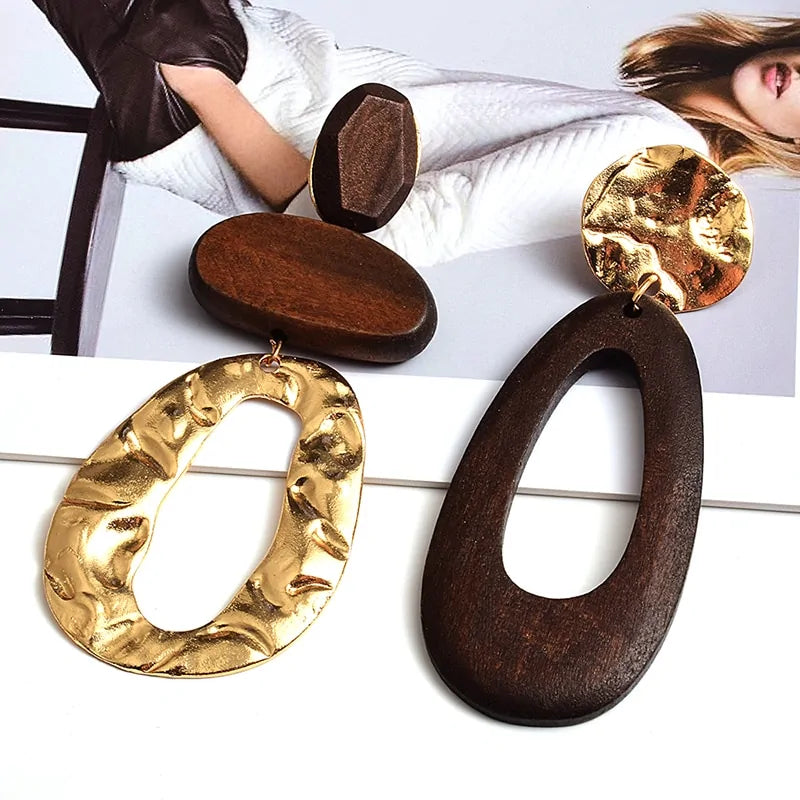 Stylish Wooden Earrings for Women – Laser Cut Wood Earrings for Trendy Looks smart-purchase