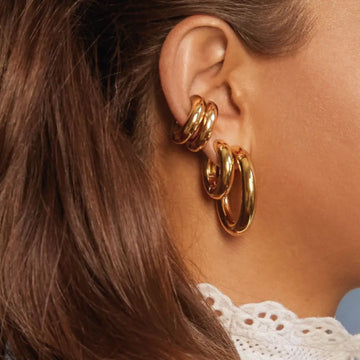 XOXO Hoop Earrings: Annette Earrings for Timeless Appeal