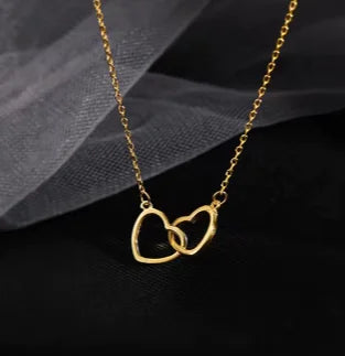 Hollow Love Heart Pendant Necklace - Heart Shape Pendant for Romantic Elegance smart-purchase