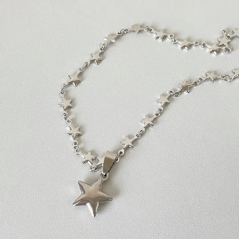 Metal Star Pendant Necklace for Celestial Charm smart-purchase