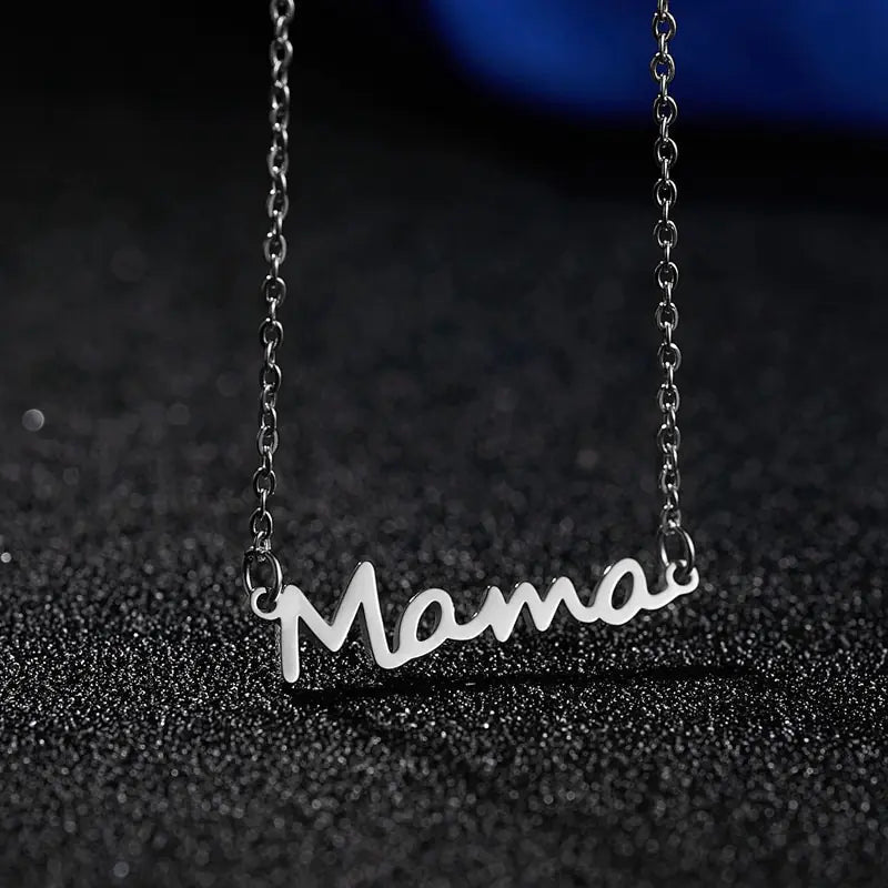 Mama Letter Pendant Necklace for Stylish Motherhood smart-purchase