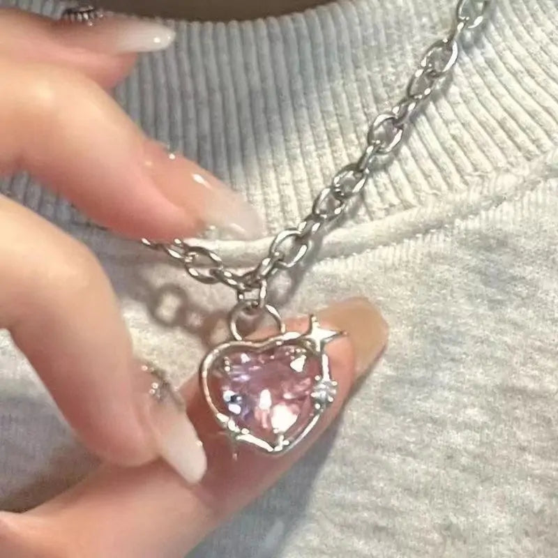 Peach Heart Pendant Necklace: 14k Pearl Necklace with Timeless Elegance smart-purchase