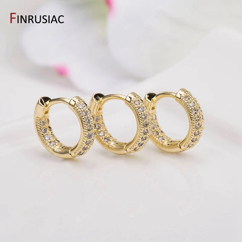 Zales Hoop Diamond Earrings: Chic Circle Earrings for Women